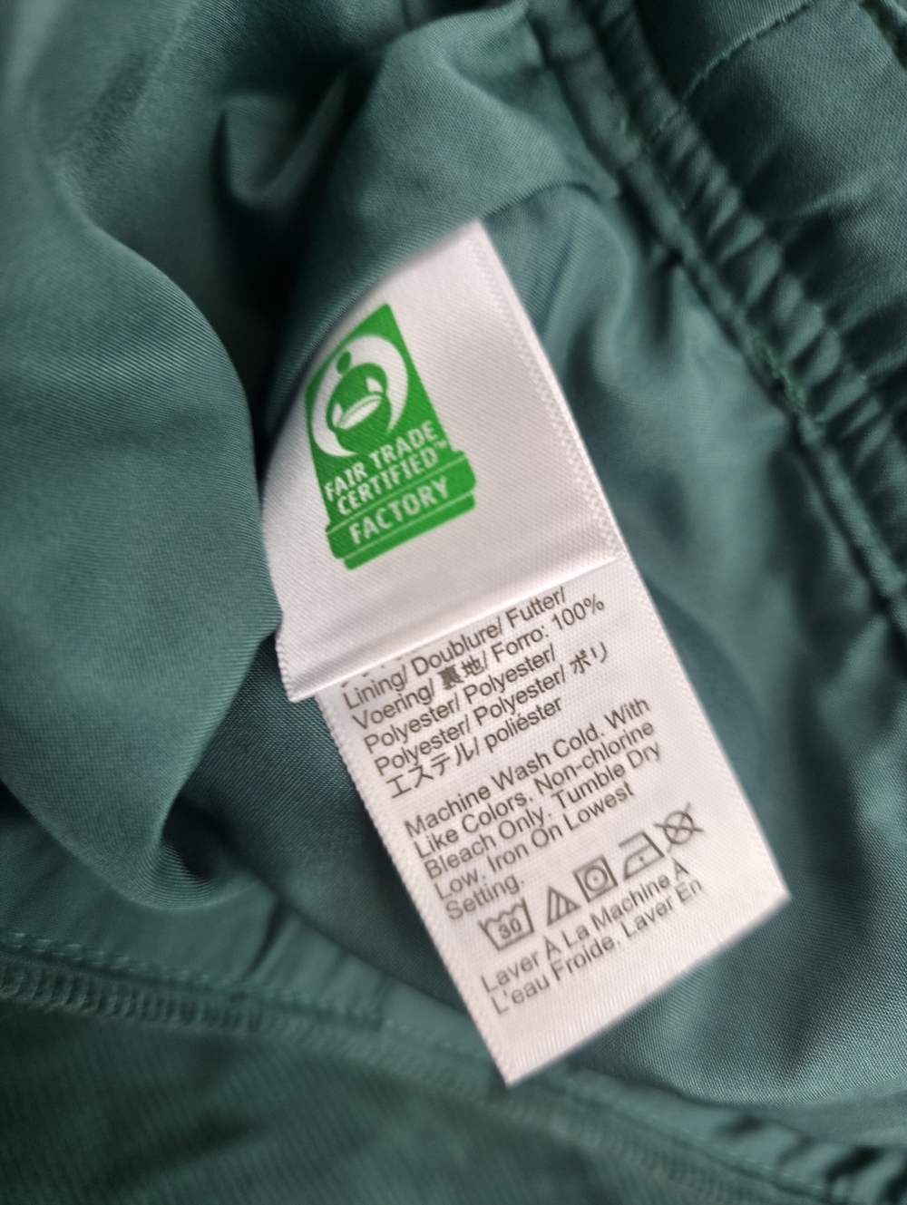 J. Crew Green Corduroy Button Detailed Lined  Skirt Sz 2 - Picture 7 of 9